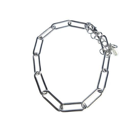 sterling silver enlarge loop bracelet